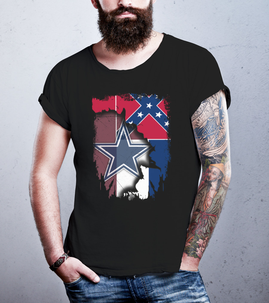 Together Mississippi Southern Cowboys Fusion T-Shirt