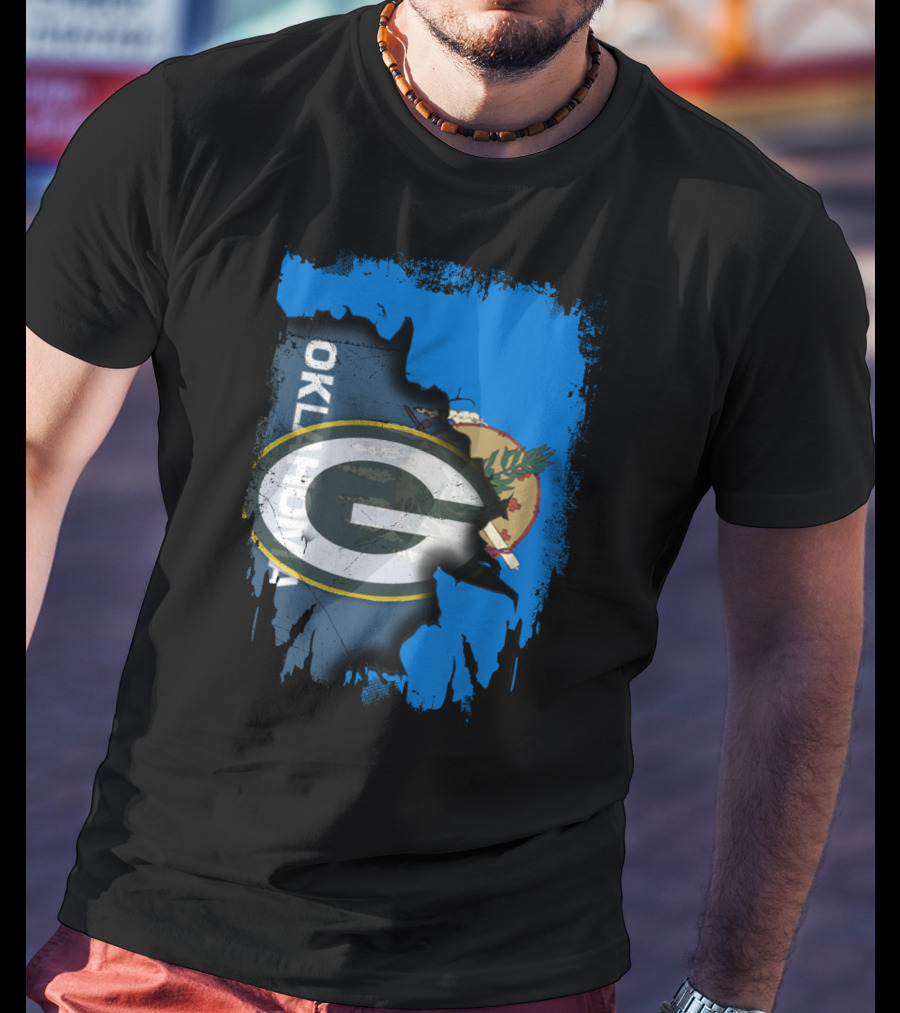 Oklahoma State With Green Bay Packers T-Shirt