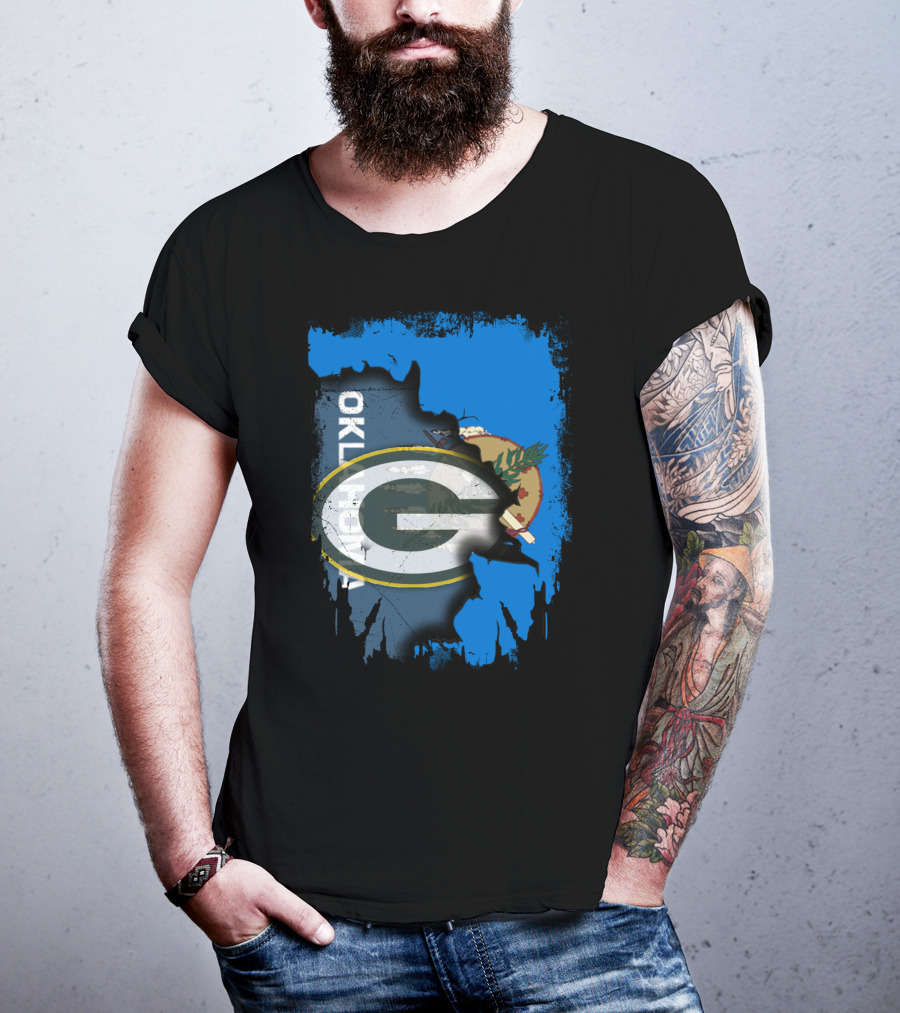 Oklahoma State With Green Bay Packers T-Shirt