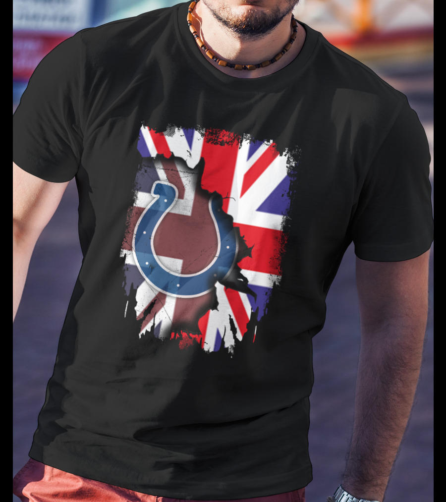 Together United Kingdom Colts Union Jack Horseshoe T-Shirt