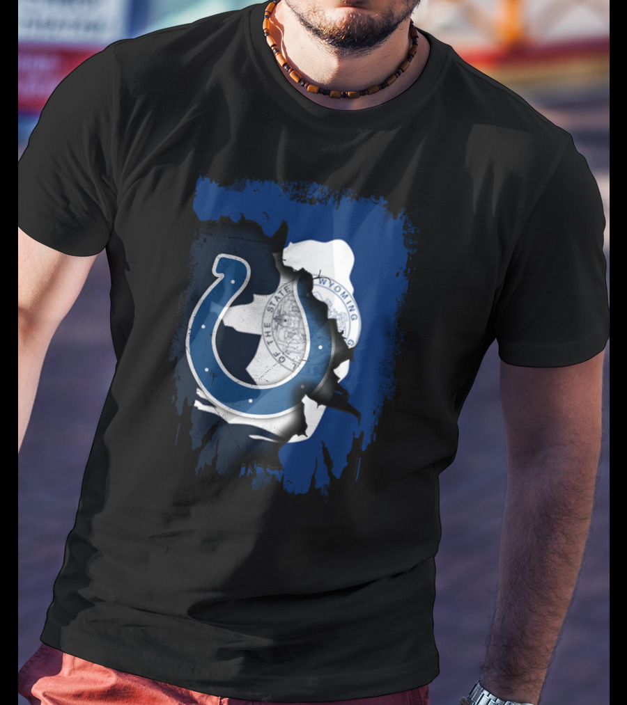 Together Wyoming The State With Colts T-Shirt