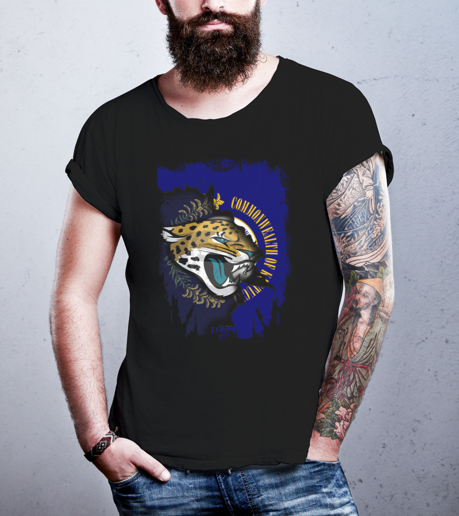 Commonwealth Of Kentucky Together With Jaguars T-Shirt