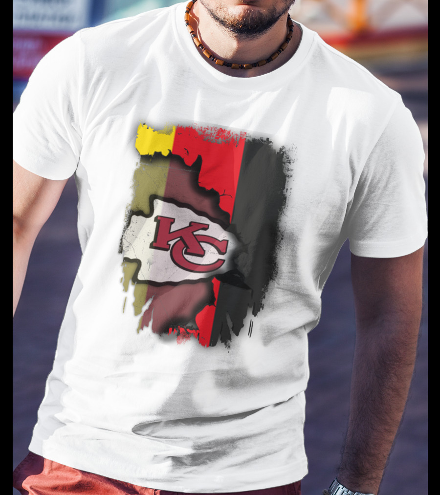 Germany Unity Kansas City Chiefs Flag Mashup T-Shirt