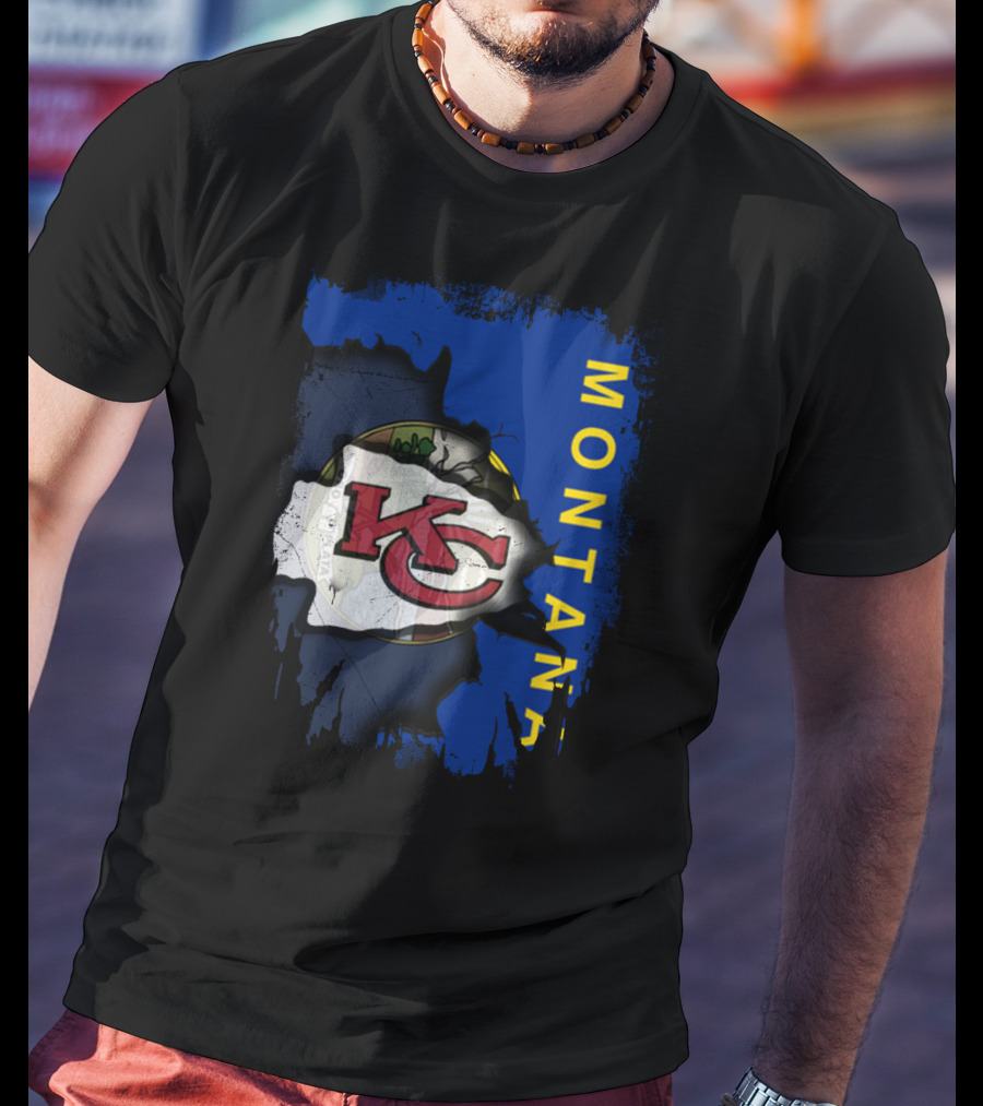 Montana Chiefs Logo Integration T-Shirt