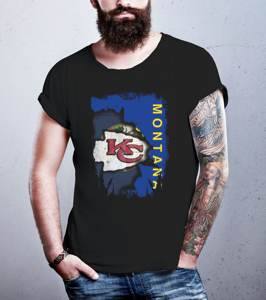 Montana Chiefs Logo Integration T-Shirt