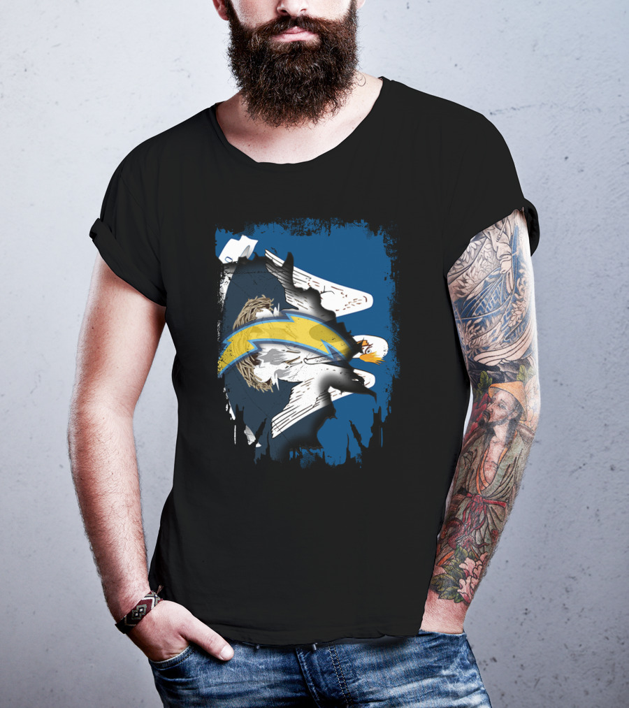 Together Louisiana Eagles Chargers Fusion T-Shirt