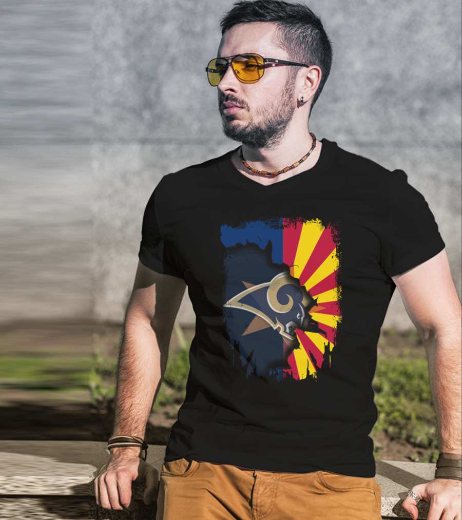 Arizona And Los Angeles Rams United T-Shirt