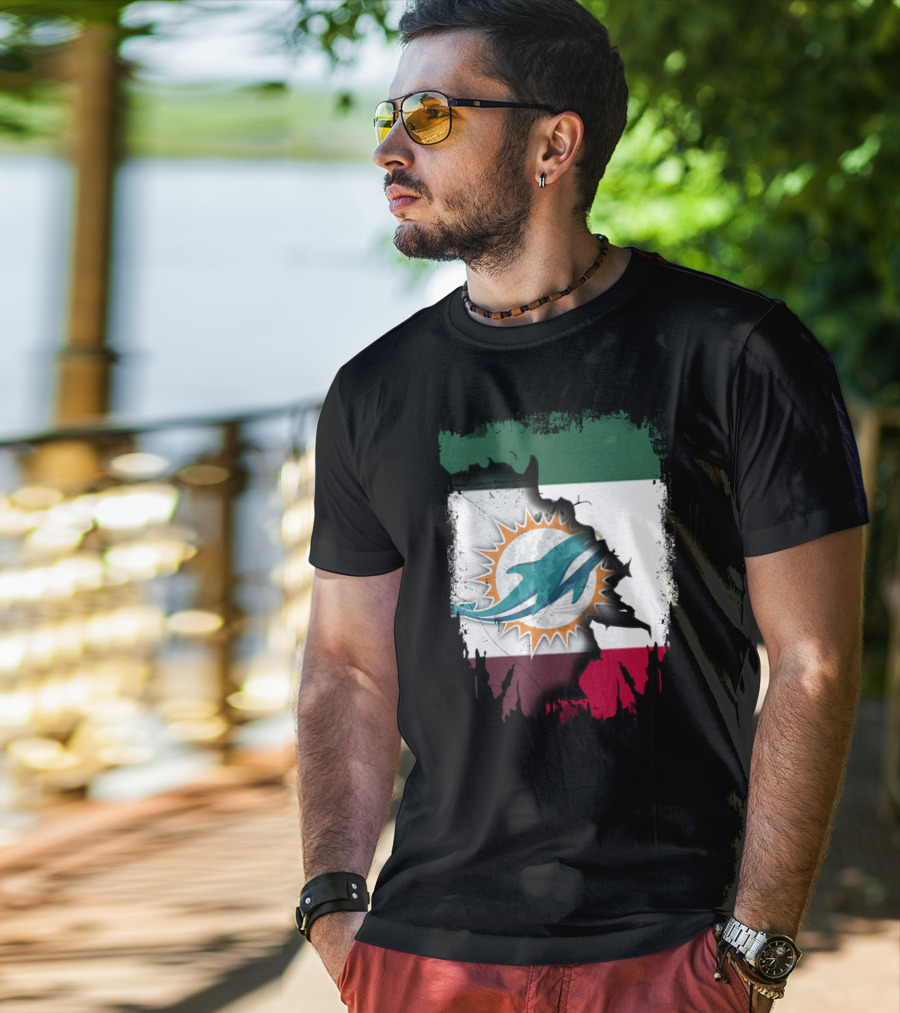 Mexico Dolphins Unity Emblem T-Shirt