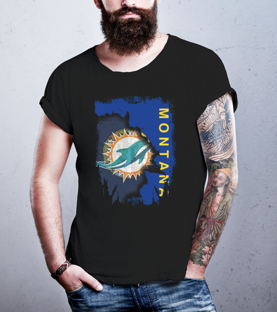 Montana Dolphins Fusion T-Shirt