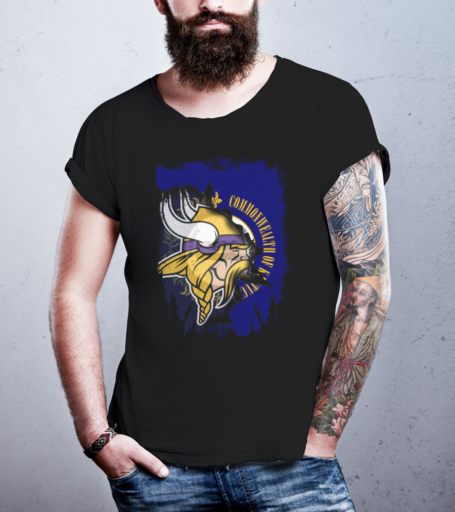 Commonwealth Of Kentucky Meets Viking Spirit T-Shirt