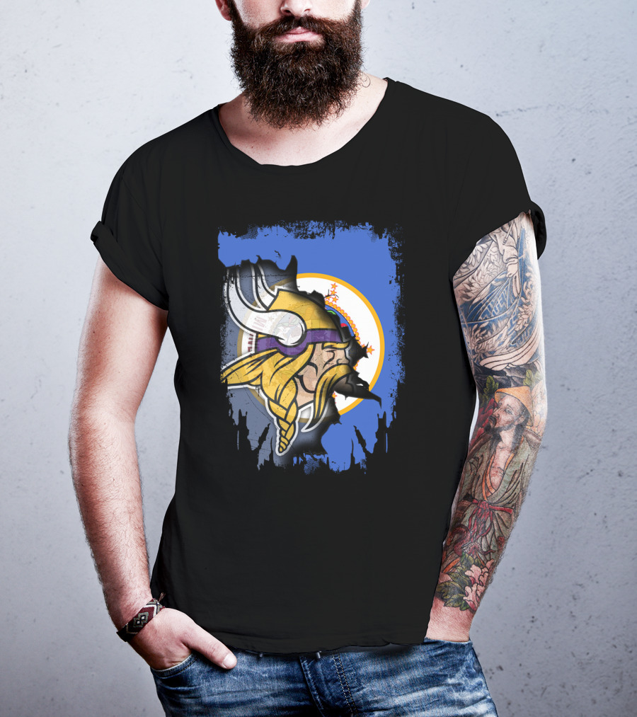 Together Minnesota Pride Vikings NFL Football T-Shirt