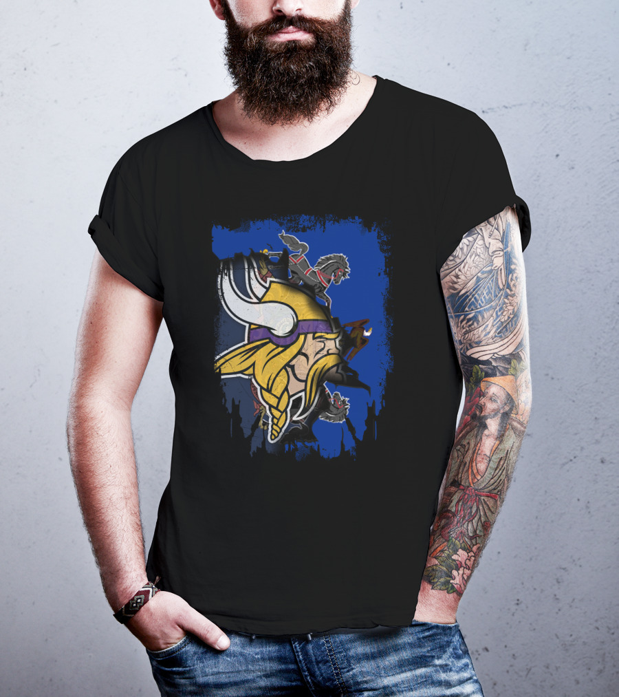 Together Pennsylvania Vikings Iconic Warrior And Dragon T-Shirt