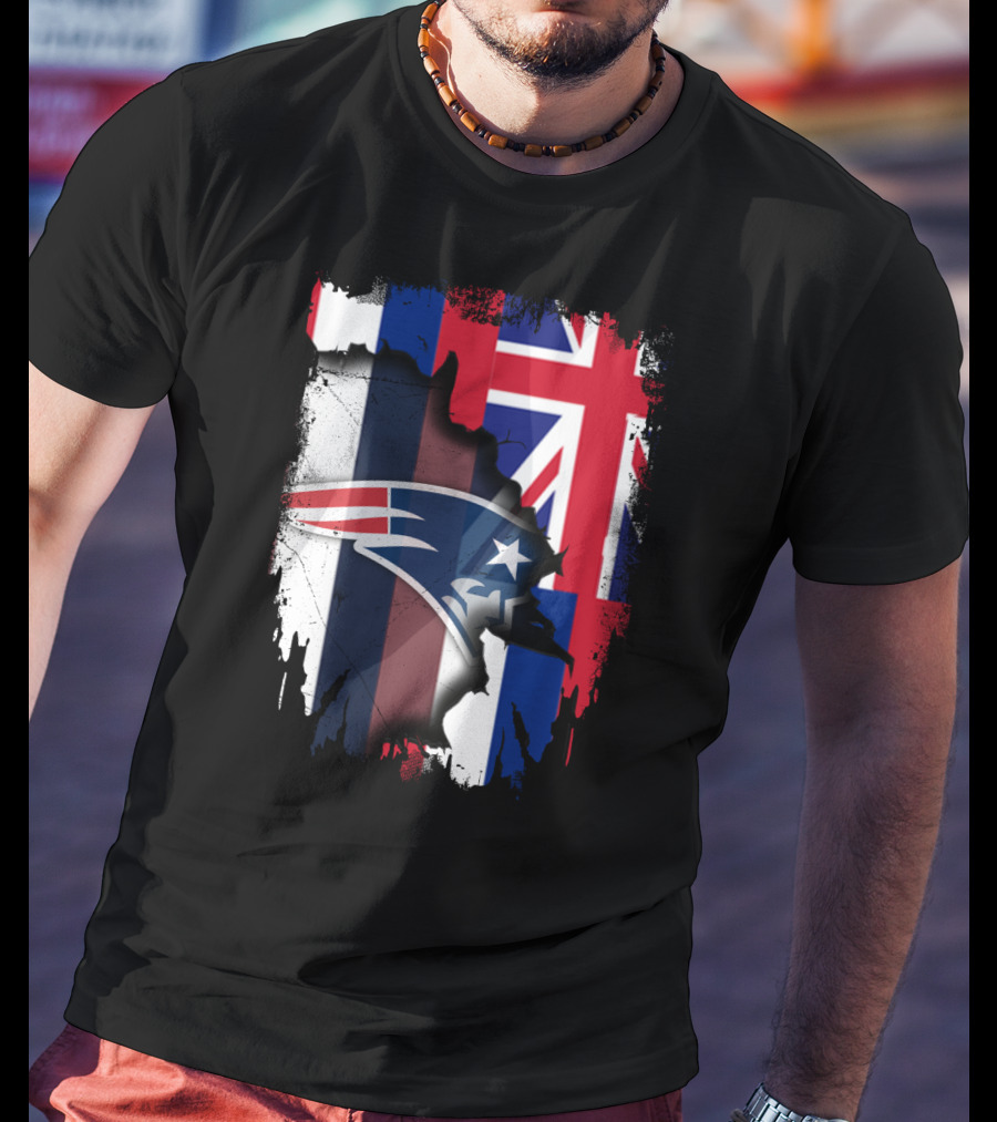 Together Hawaii Patriots Flag Fusion T-Shirt
