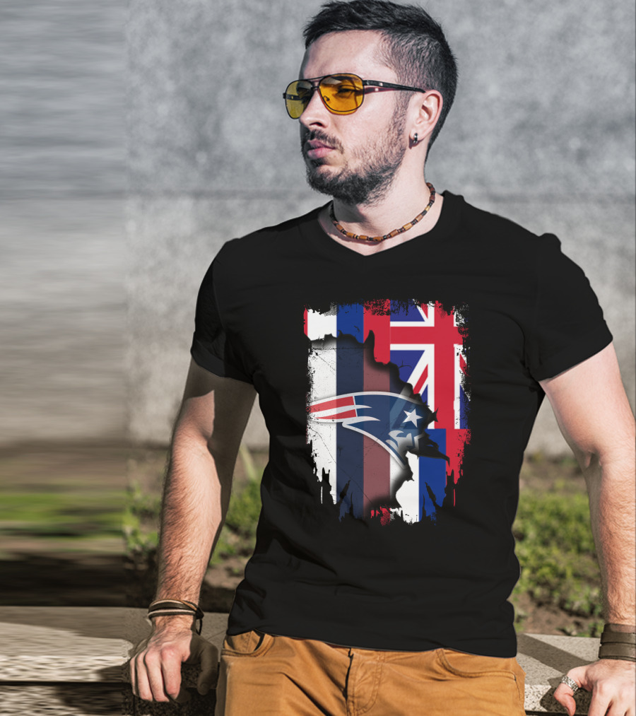 Together Hawaii Patriots Flag Fusion T-Shirt