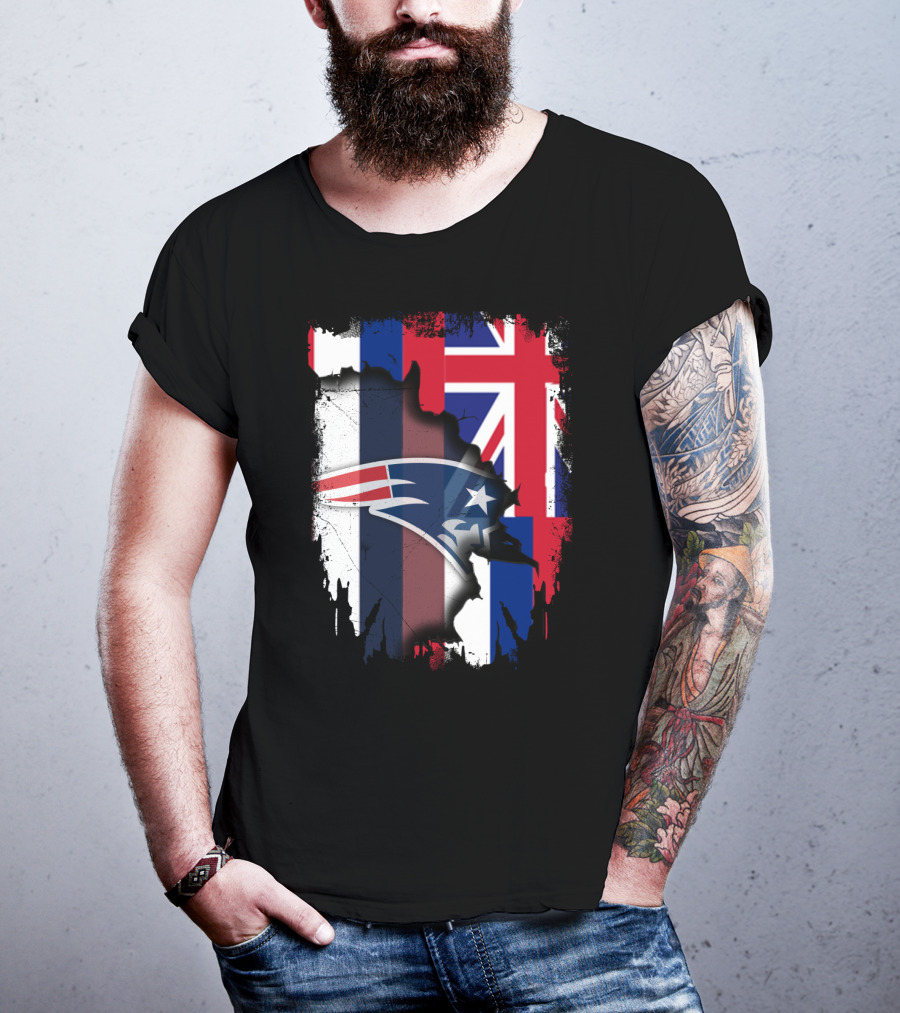 Together Hawaii Patriots Flag Fusion T-Shirt