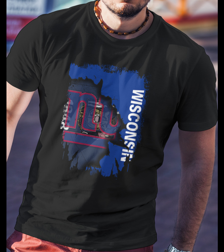 Wisconsin United With Giants T-Shirt