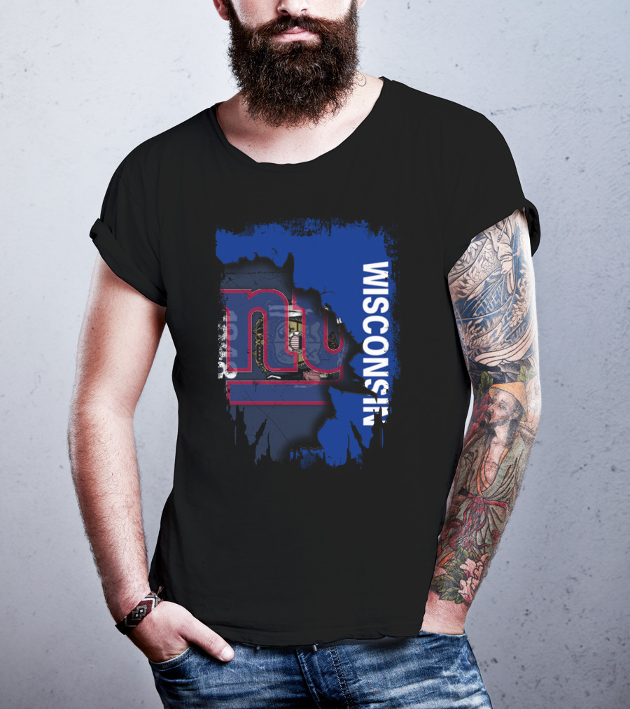 Wisconsin United With Giants T-Shirt
