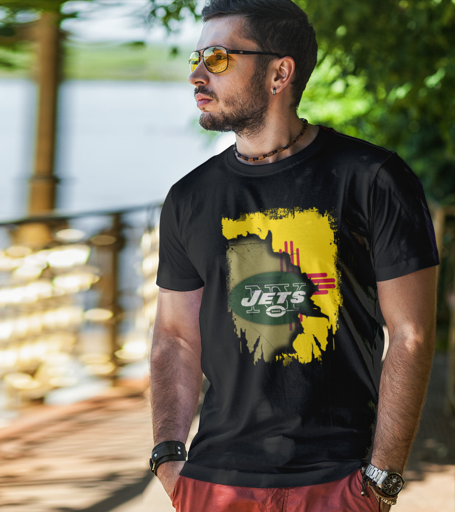 New Mexico Pride Meets Jets Fan Passion T-Shirt