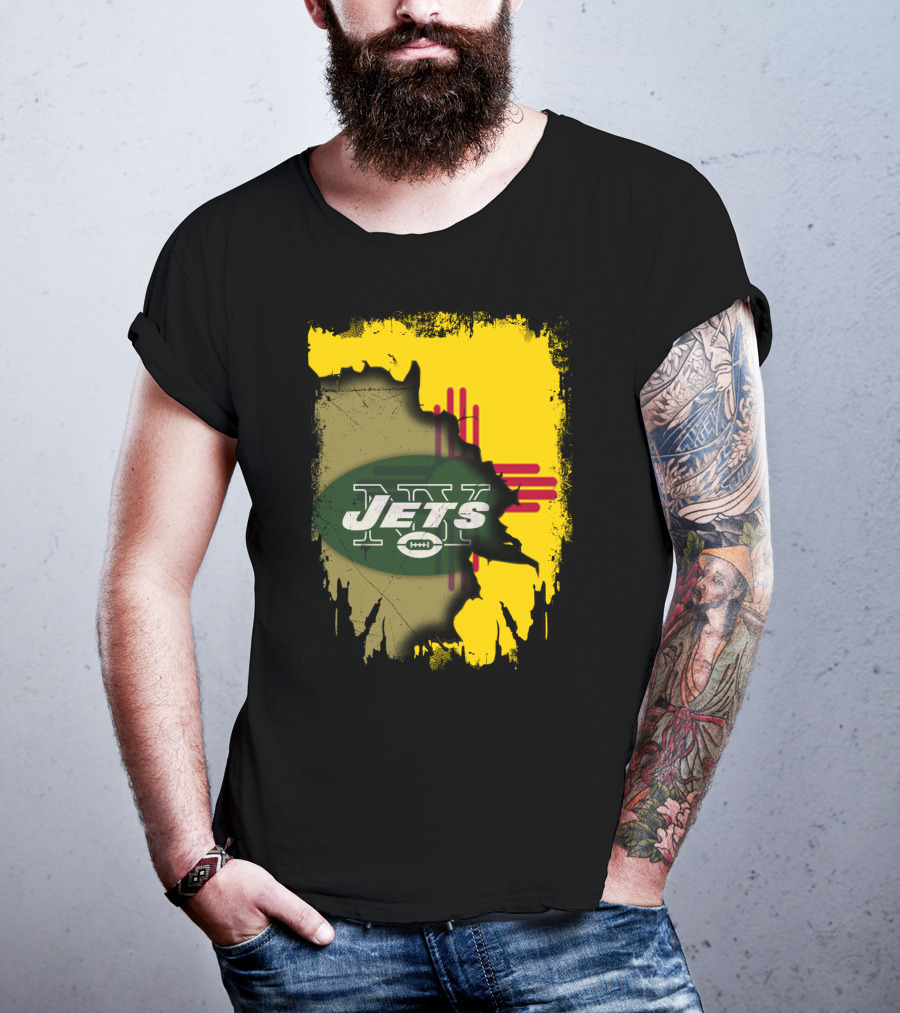 New Mexico Pride Meets Jets Fan Passion T-Shirt