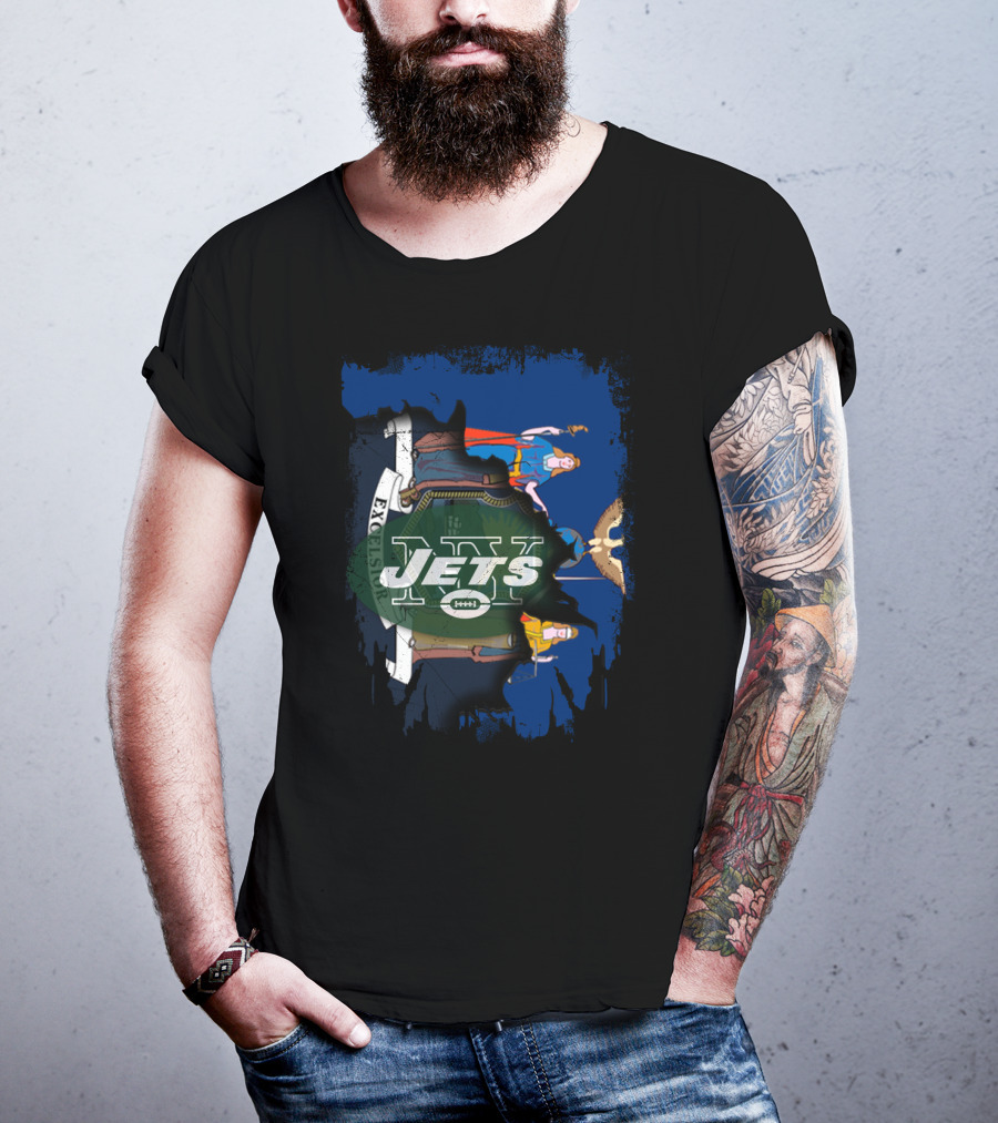 Together New York Jets Excelsior State Pride T-Shirt