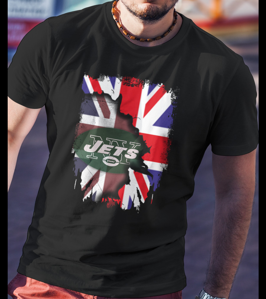 Jets United Kingdom Flag Fusion T-Shirt