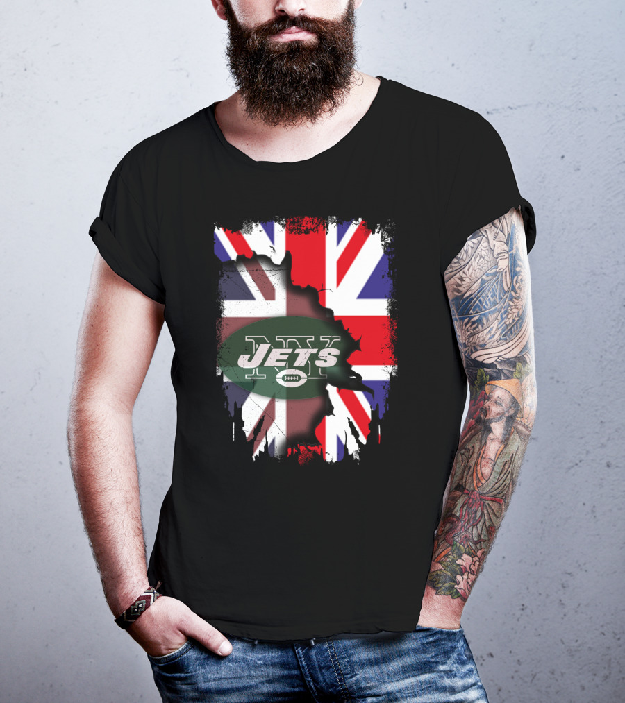 Jets United Kingdom Flag Fusion T-Shirt