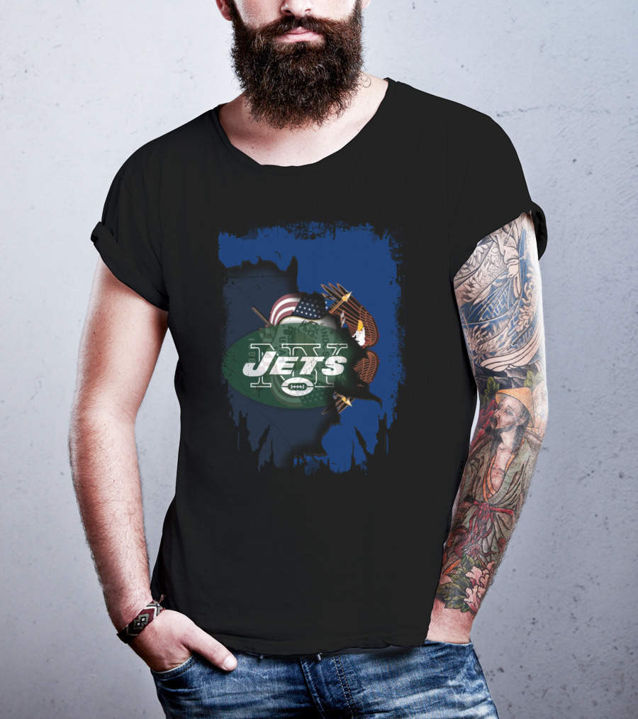 United Symbols Utah Jets Football T-Shirt