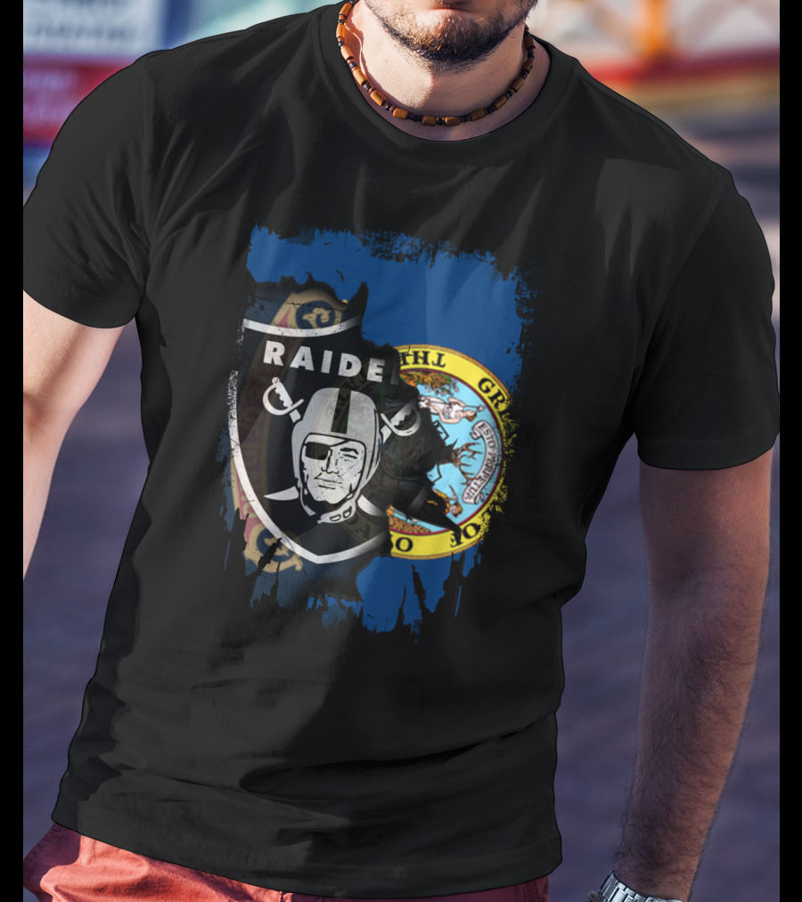Together Idaho Raiders Logo State Pride T-Shirt