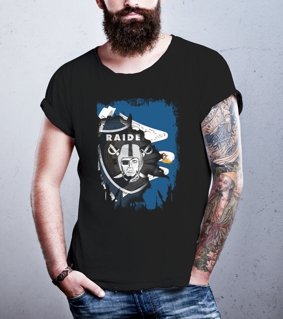 Together Louisiana Raiders Eagle Fusion T-Shirt