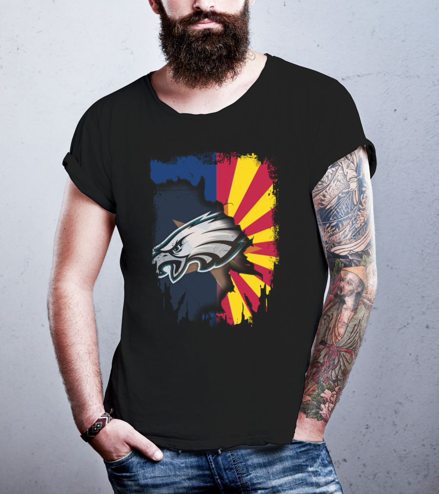 Arizona Eagles Unity Flag Emblem T-Shirt