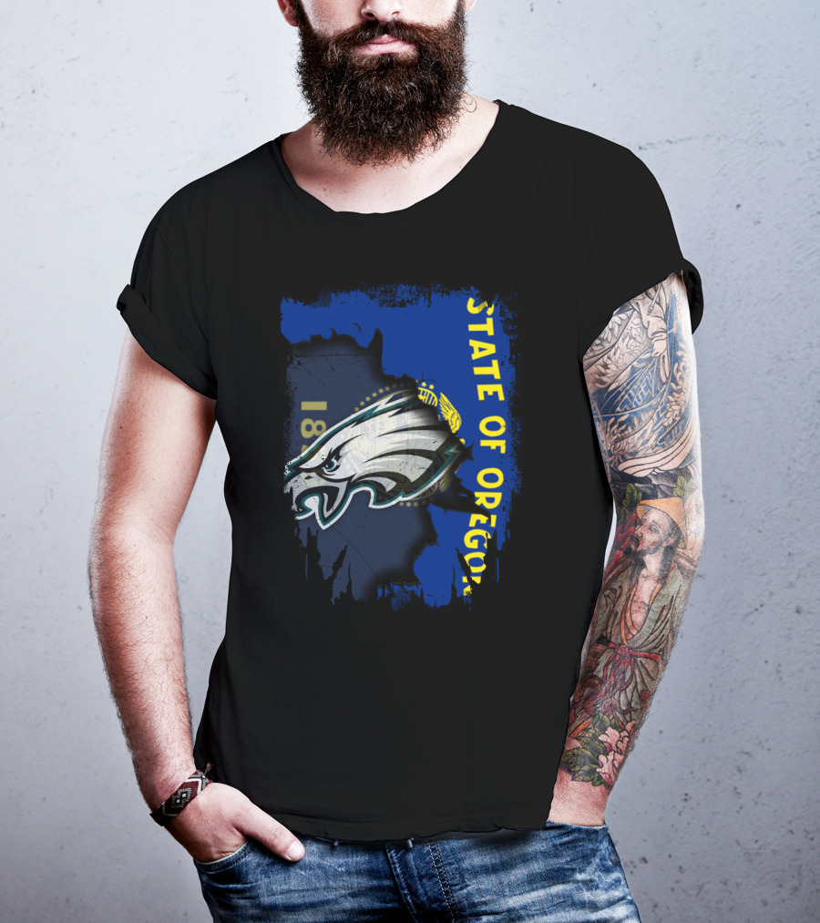 State Of Oregon Eagles 1859 T-Shirt