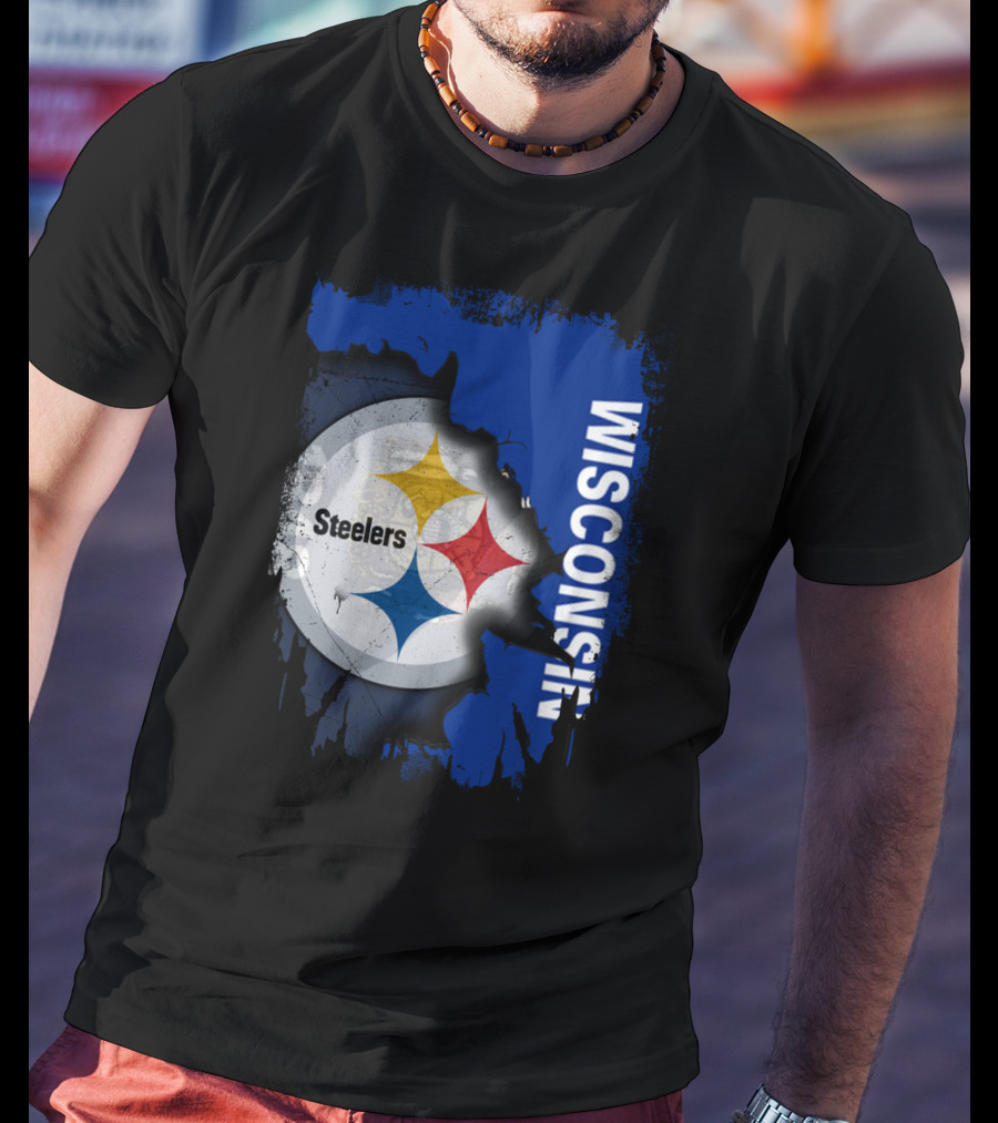 Wisconsin Steelers Logo Integration T-Shirt