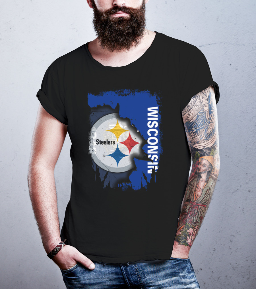 Wisconsin Steelers Logo Integration T-Shirt