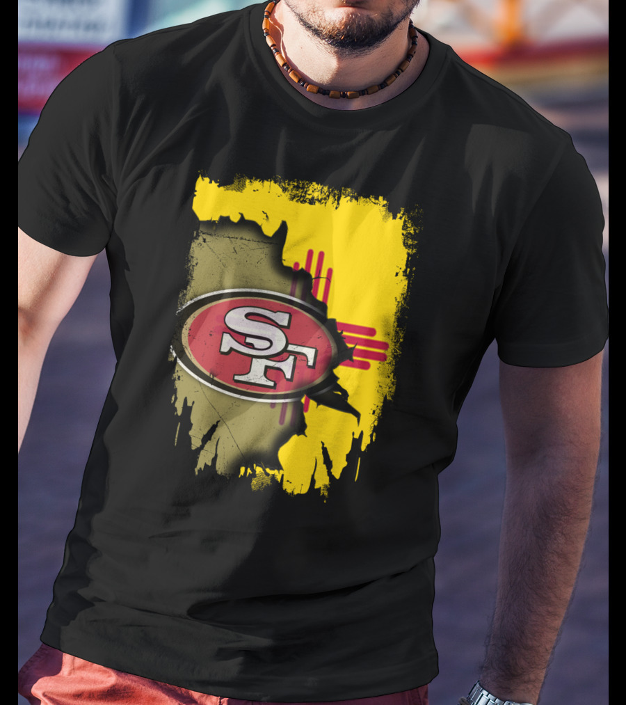 San Francisco 49ers New Mexico Zia Symbol Unity T-Shirt