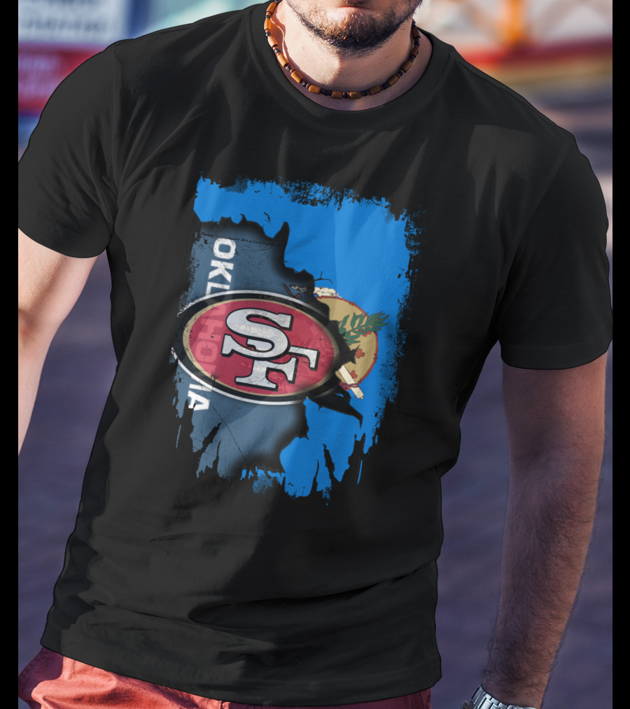Oklahoma State Pride With 49ers SF T-Shirt