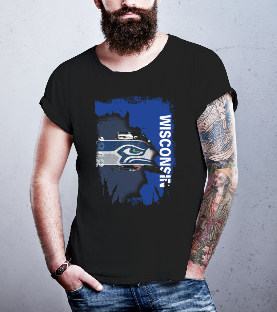 Wisconsin Seahawks Team Spirit T-Shirt
