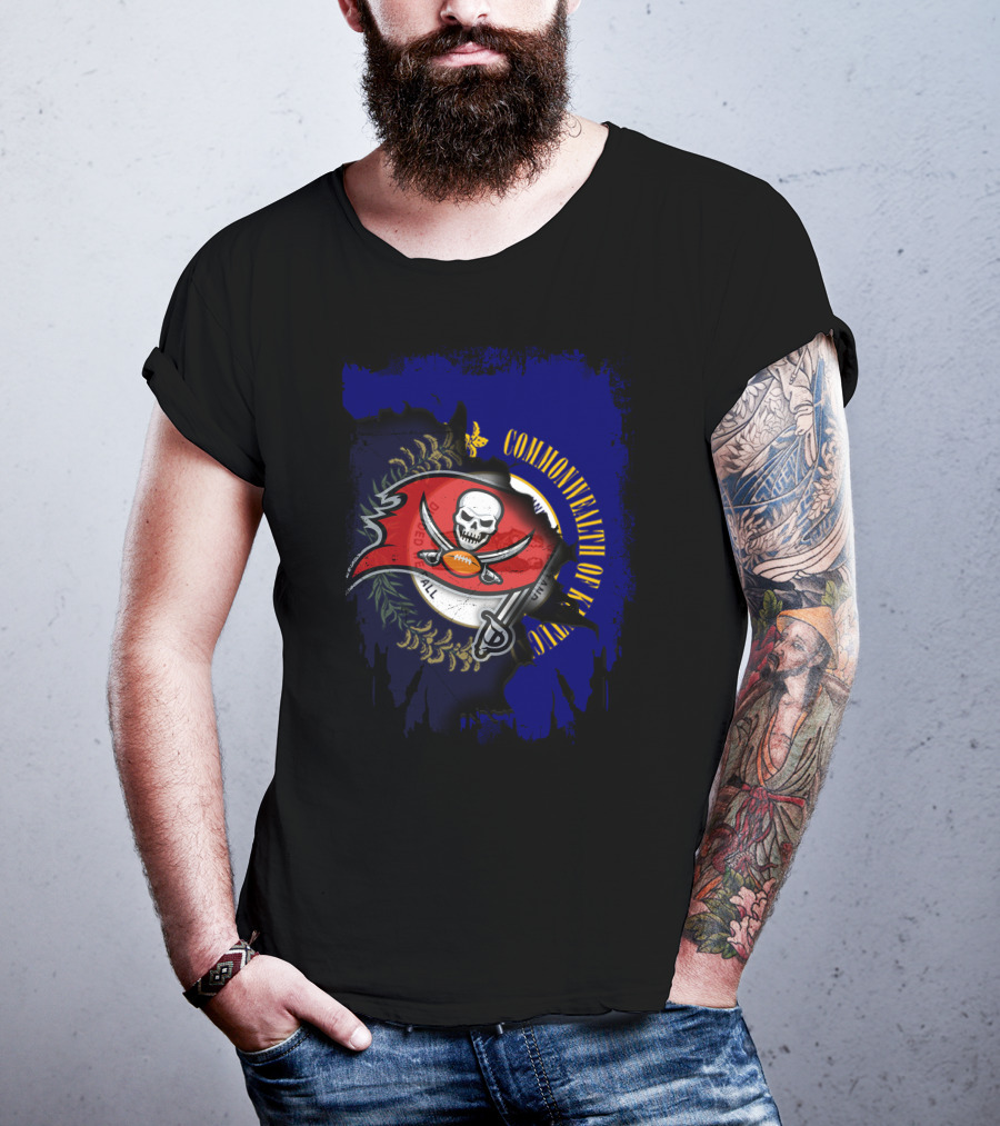 Commonwealth Of Kentucky Buccaneers United T-Shirt