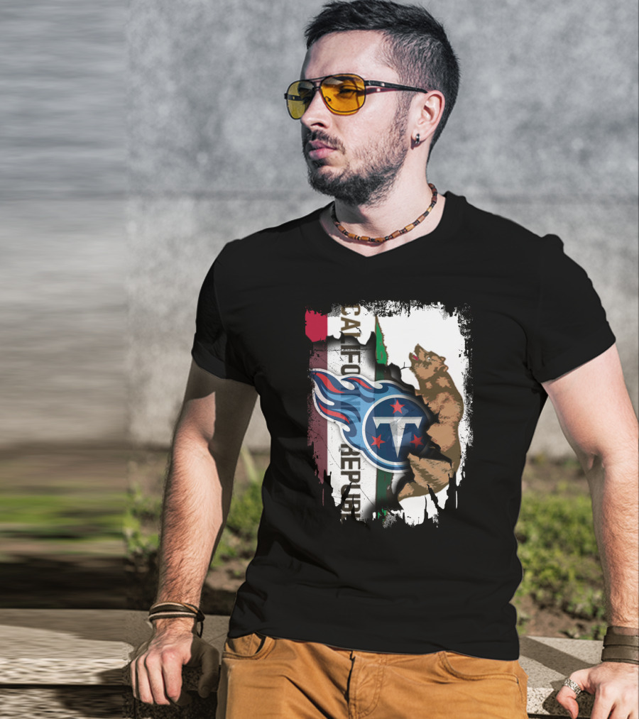 California Republic Titans Bear Unity T-Shirt