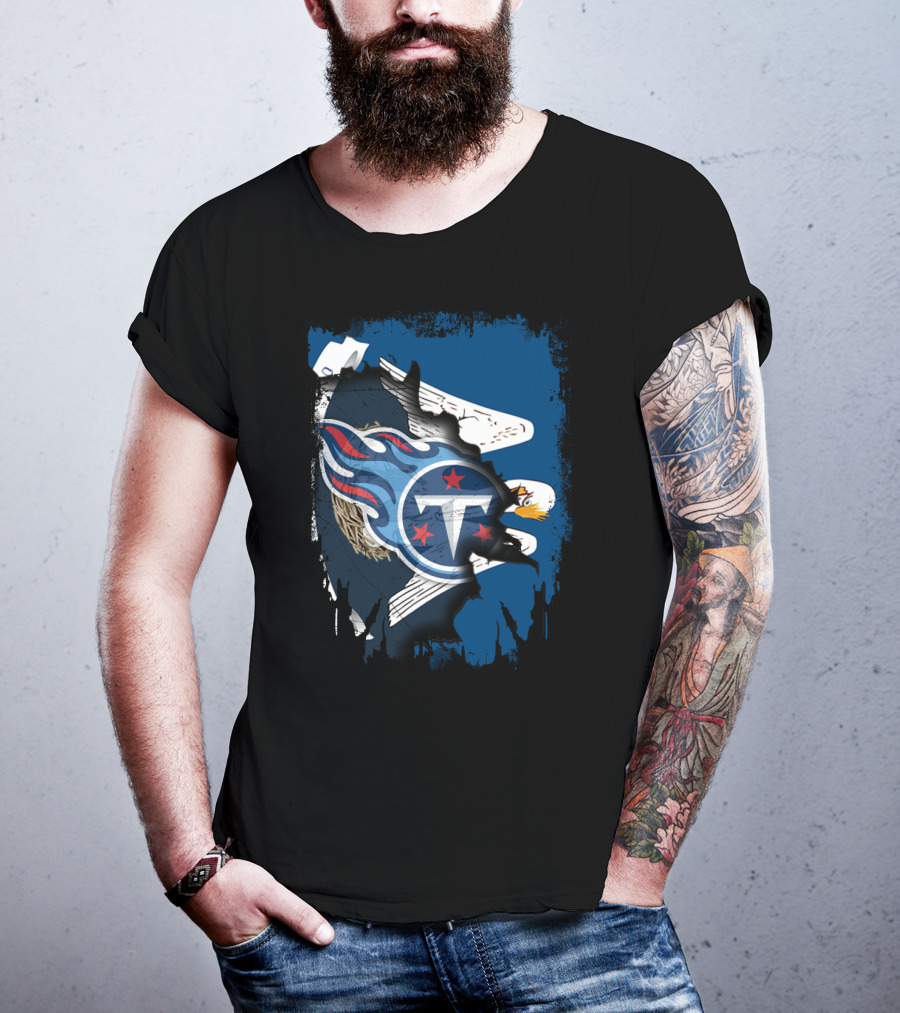 Together Louisiana Titans Eagle Hybrid T-Shirt