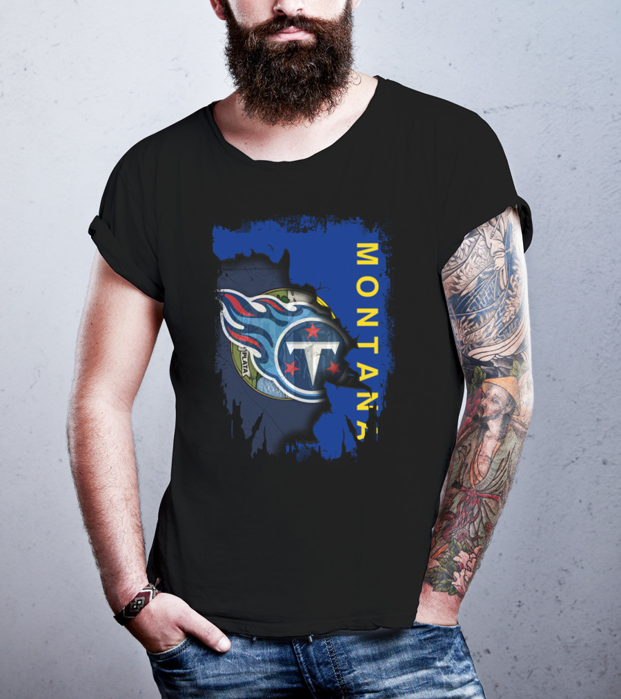 Montana Titans United With State Seal And Team T-Shirt