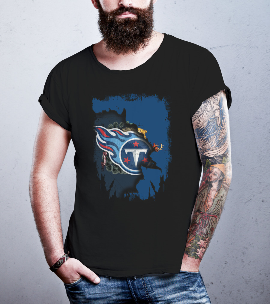 Together Vermont Titans With Tennessee Football Emblem T-Shirt