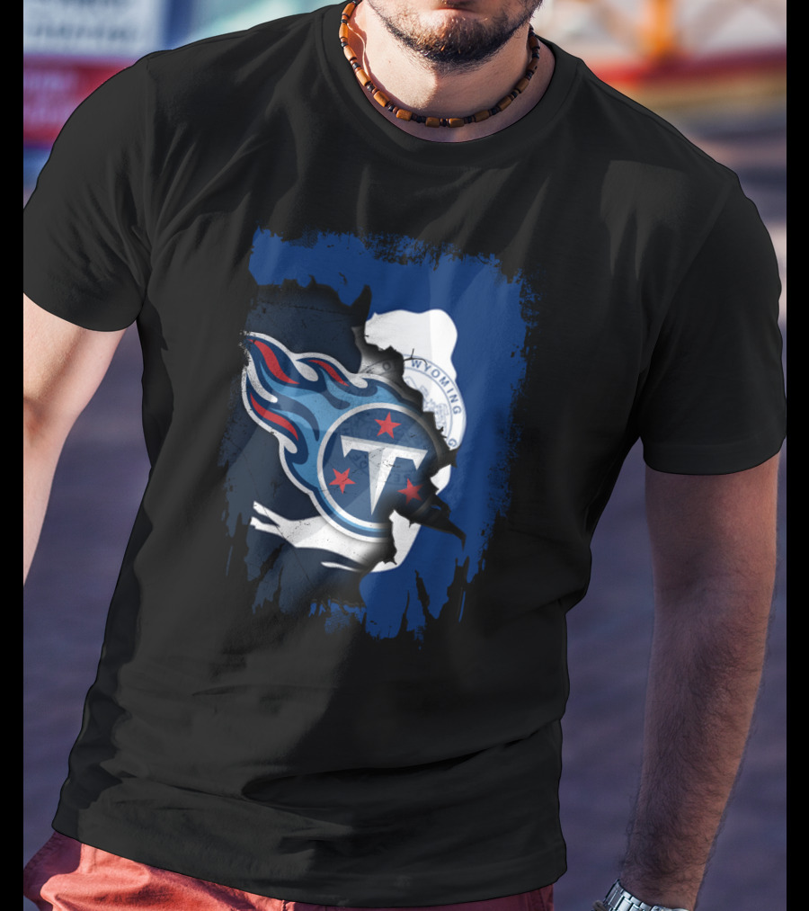 Wyoming Titans Collaboration Emblem T-Shirt
