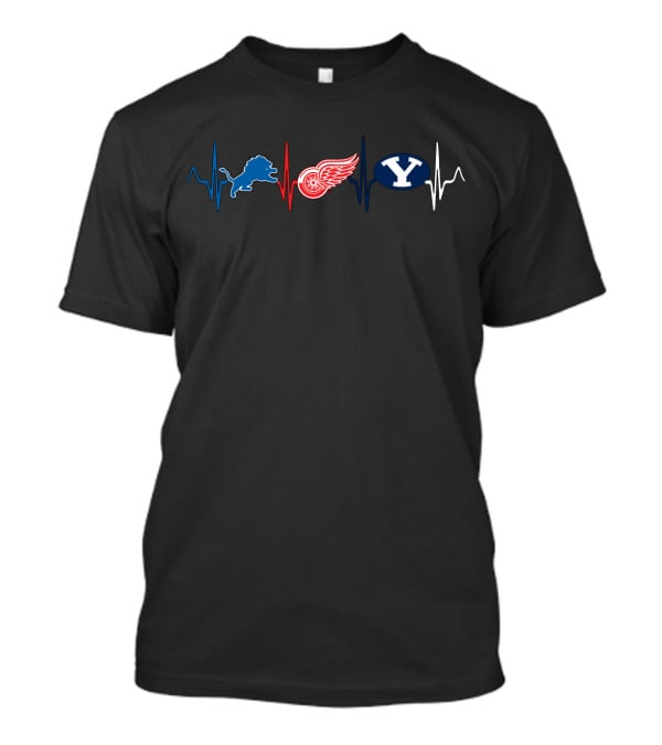 Love Lions Winged Heartbeat Bc T-Shirt