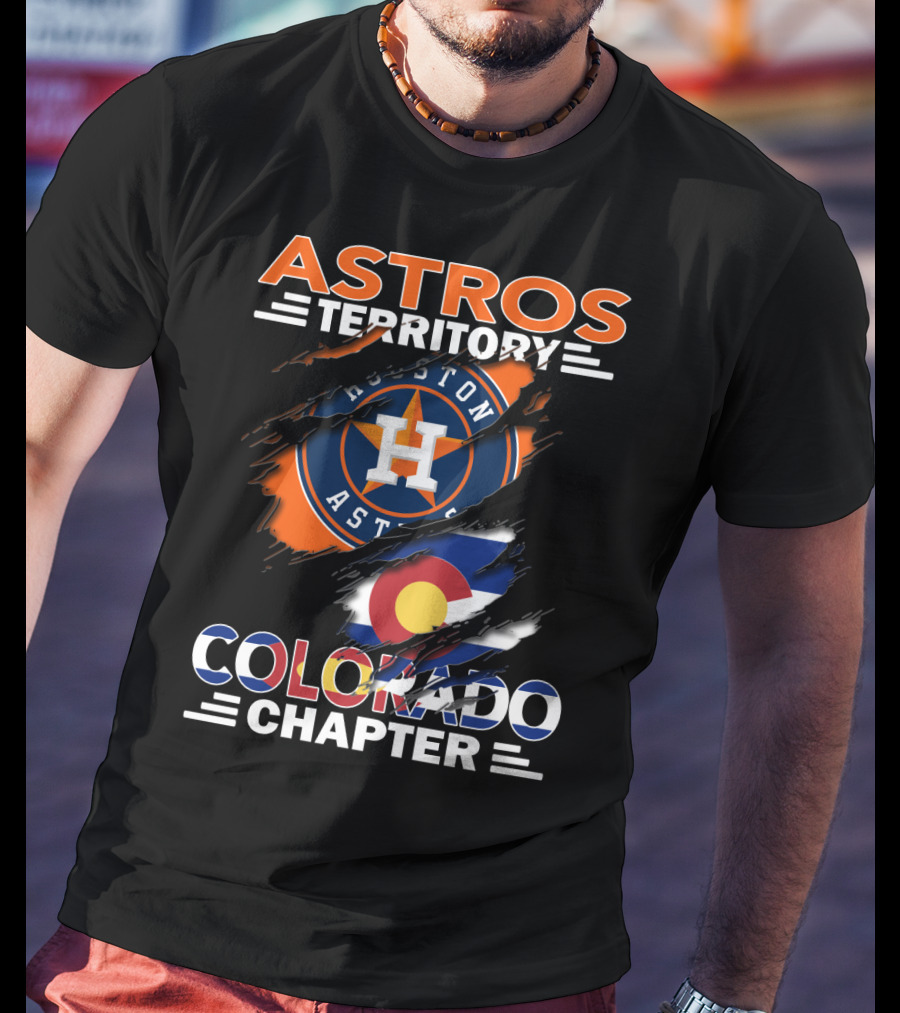 Astros Territory Houston Astros Colorado Chapter T-Shirt