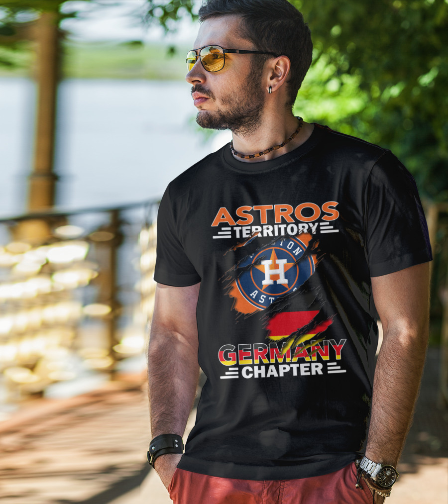 Astros Territory Germany Chapter Houston Astros Fan Club T-Shirt
