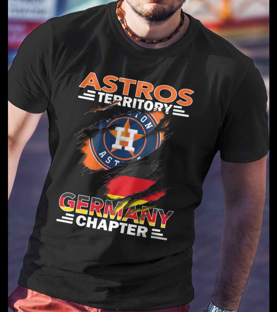 Astros Territory Germany Chapter Houston Astros Fan Club T-Shirt
