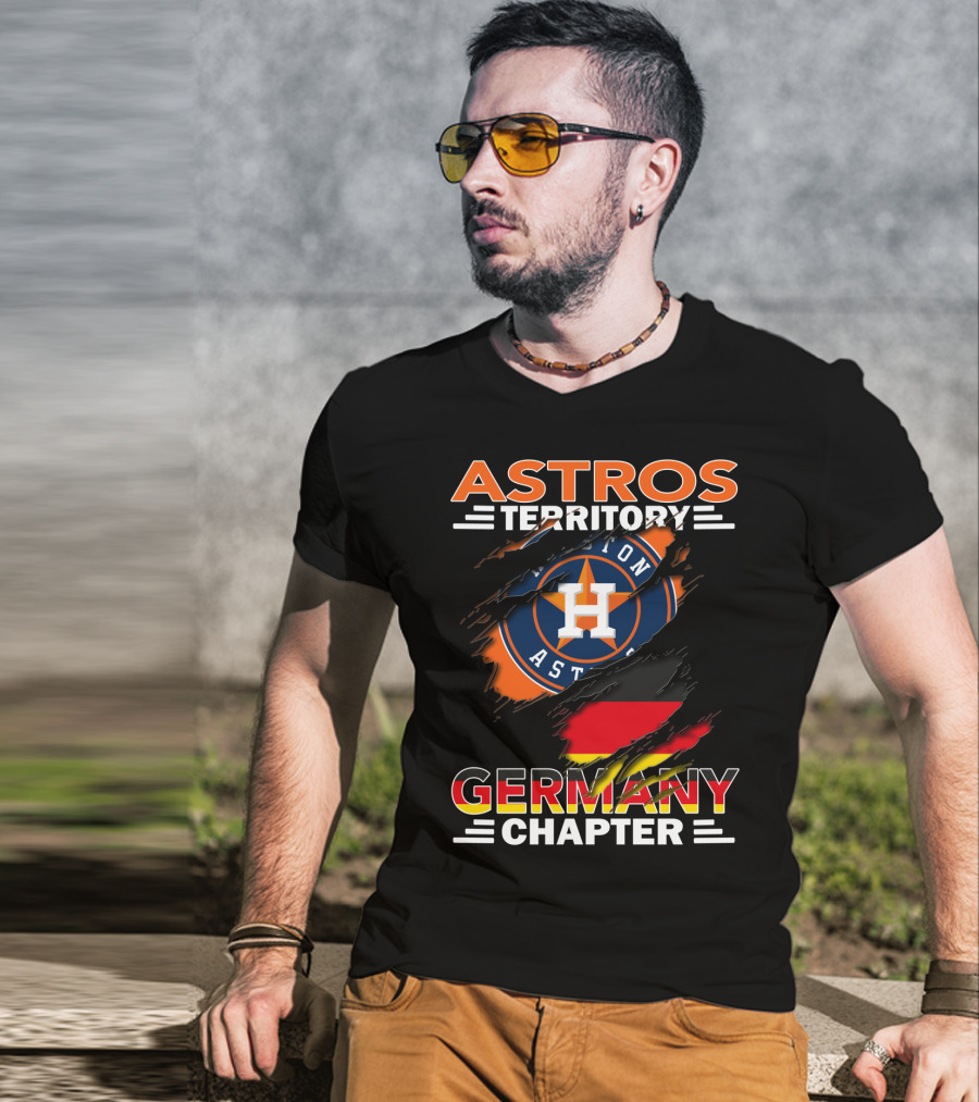 Astros Territory Germany Chapter Houston Astros Fan Club T-Shirt