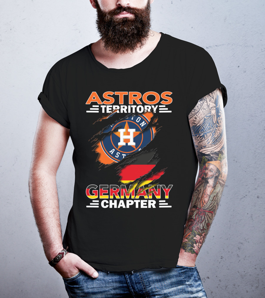 Astros Territory Germany Chapter Houston Astros Fan Club T-Shirt