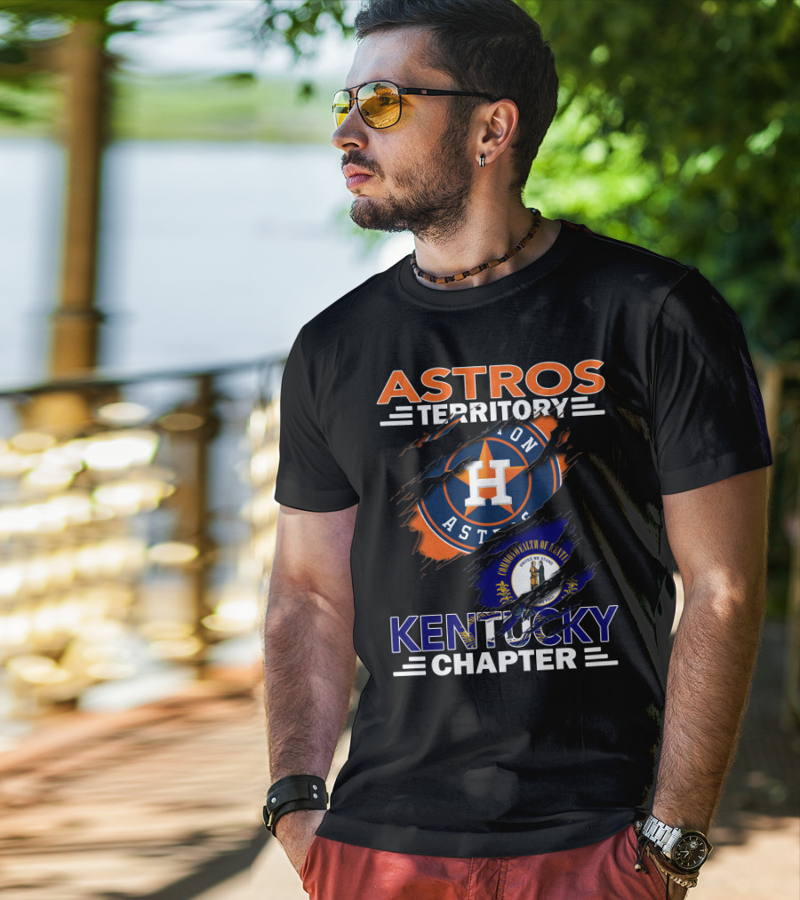 Astros Territory Kentucky Chapter Houston Astros Commonwealth Of Kentucky T-Shirt