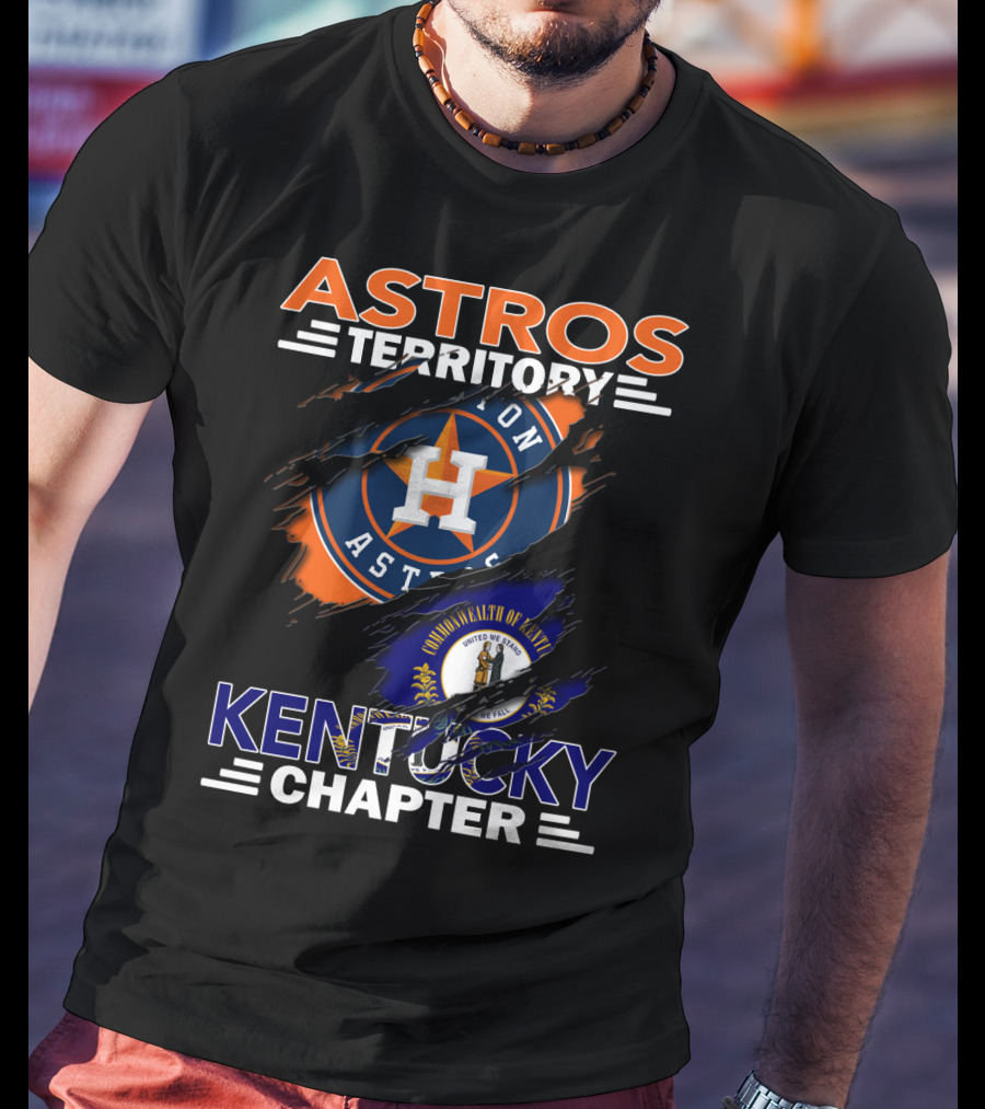 Astros Territory Kentucky Chapter Houston Astros Commonwealth Of Kentucky T-Shirt